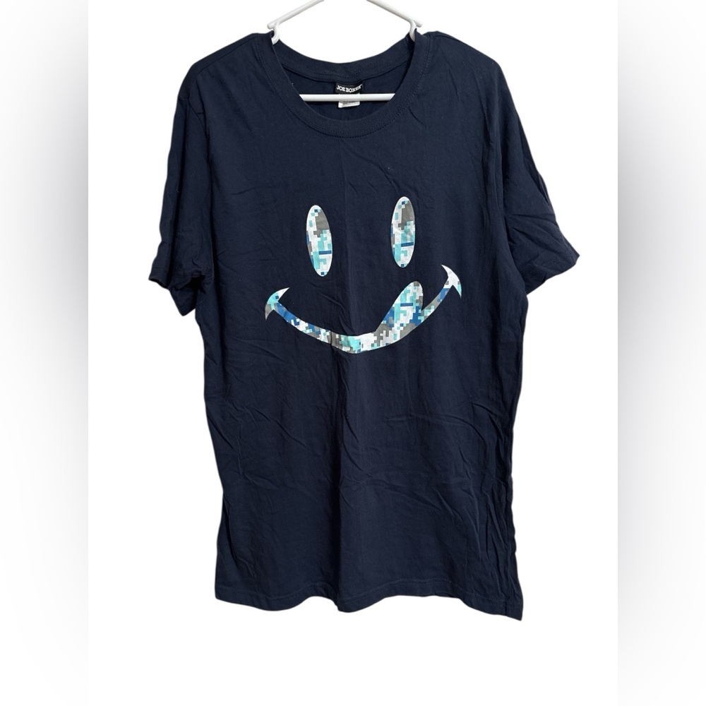 Joe Boxer Navy T-Shirt with Blue Graphic